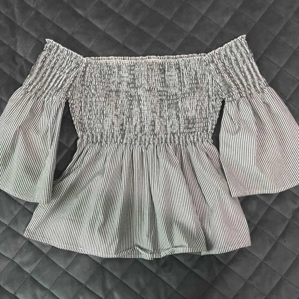 Hollister Peplum Top